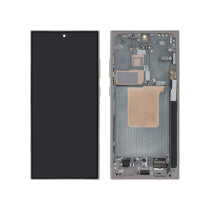 Ecran Complet Titane Gris Galaxy S24 Ultra (S928) - Avec Châssis