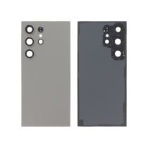 Vitre Arrière Titane Gris Galaxy S24 Ultra (S928) - Sans Logo