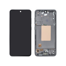 Ecran Complet Noir Galaxy S24 FE - S721B - Avec Châssis