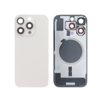 Vitre Arrière Titane Sable iPhone 16 Pro - Sans Logo