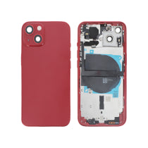 Vitre Arrière Complète Rouge iPhone 13 - Sans Logo
