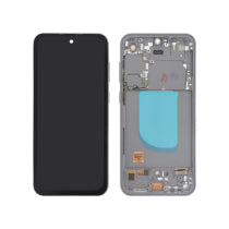 Ecran Complet Graphite OLED Galaxy S23 FE - S711B - Avec Châssis