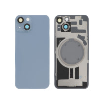 Vitre Arrière Complète Bleue iPhone 14 - Sans Logo