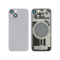 Vitre Arrière Complète Violette iPhone 14 - Sans Logo