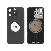 Vitre Arrière Noire iPhone 15 Pro