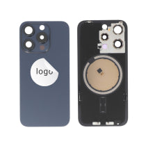 Vitre Arrière Titane Bleu iPhone 15 Pro