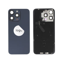 Vitre Arrière Complète Titane Bleu iPhone 15 Pro Max