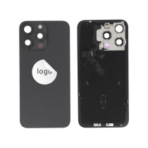Vitre Arrière Complète Titane Noir iPhone 15 Pro Max