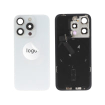Vitre Arrière Complète Titane Blanc iPhone 15 Pro