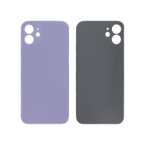 Vitre Arrière Violette iPhone 12 - Sans Logo