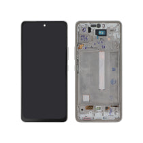 Ecran Complet Blanc OLED Galaxy A53 5G (A536) - Avec Châssis