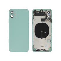 Vitre Arrière Complète Verte iPhone 11 - Sans Logo