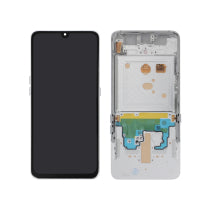 Ecran Complet Argent OLED Galaxy A80 - Avec Châssis