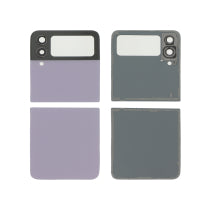 Vitre Arrière Mauve Galaxy Z Flip4 (F721) - Sans Logo