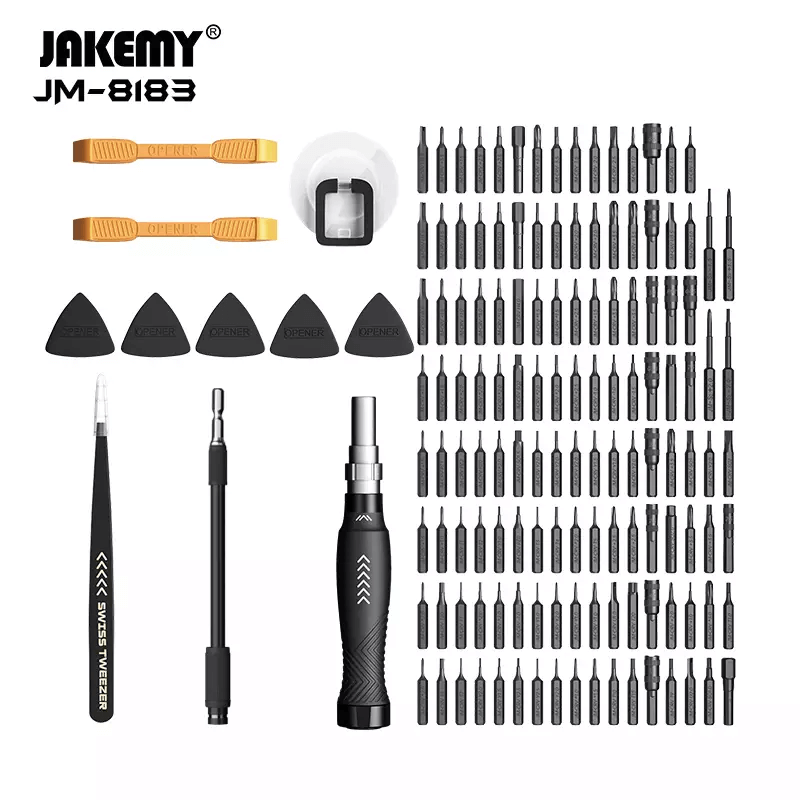 Kit Tournevis de Précision 145 en 1 – JAKEMY JM-8183