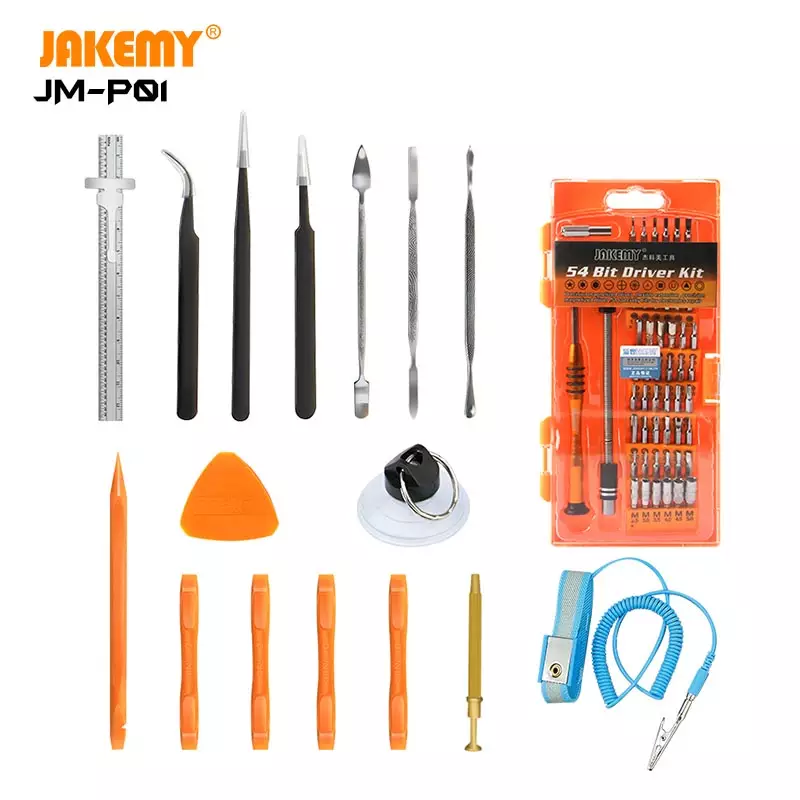 JAKEMY JM-P01 Kit d’outils (74 en 1)