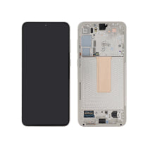 Ecran Complet Crème Galaxy S23+ (S916)