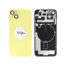 Vitre Arrière Complète Jaune iPhone 14+