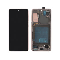 Ecran Complet Rose 5g Galaxy S21 - G991B - Avec Châssis