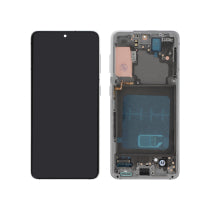 Ecran Complet Blanc 5g Galaxy S21 - G991B - Avec Châssis