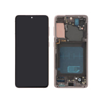 Ecran Complet Violet 5g Galaxy S21 - G991B - Avec Châssis