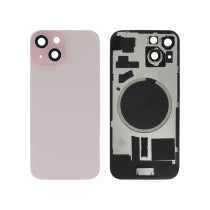 Vitre Arrière Rose iPhone 15 - Sans Logo