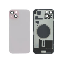 Vitre Arrière Rose iPhone 15+ - Sans Logo