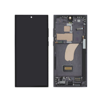 Ecran Complet Noir Galaxy S23 Ultra (S918) - Avec Châssis