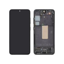 Ecran Complet Noir Galaxy S23 (S911) - Avec Châssis