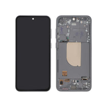 Ecran Complet Graphite Galaxy S23 FE - S711B - Avec Châssis