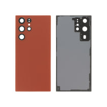 Vitre Arrière Rouge Galaxy S22 Ultra (S908) - Sans Logo