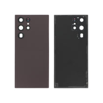 Vitre Arrière Bordeaux Galaxy S22 Ultra (S908) - Sans Logo