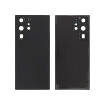 Vitre Arrière Noire Galaxy S22 Ultra (S908) - Sans Logo