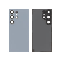 Vitre Arrière Titane Bleu Galaxy S24 Ultra (S928) - Sans Logo