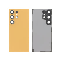 Vitre Arrière Titane Orange Galaxy S24 Ultra (S928) - Sans Logo
