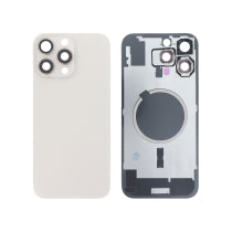 Vitre Arrière Titane Sable iPhone 16 Pro Max - Sans Logo