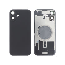 Vitre Arrière Noire iPhone 16+ - Sans Logo