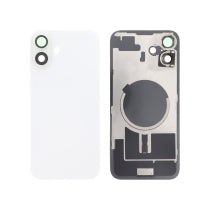 Vitre Arrière Blanche iPhone 16+ - Sans Logo