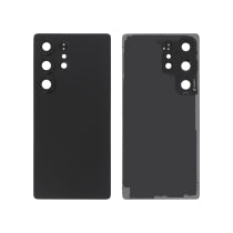 Vitre Arrière Titane Noir de Jais Galaxy S25 Ultra - S938B - Sans Logo