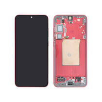 Ecran Complet Rouge Corail Galaxy S25+ (s936b) (avec Châssis) (relife) Galaxy S25 - S936B - Avec Châssis - ReLife