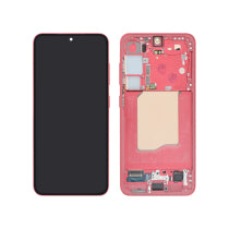 Ecran Complet Rouge Corail Galaxy S25 (S931) - Avec Châssis - ReLife