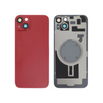 Vitre Arrière Complète Rouge iPhone 14+ - Sans Logo