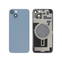 Vitre Arrière Complète Bleue iPhone 14+ - Sans Logo