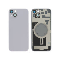 Vitre Arrière Complète Violette iPhone 14+ - Sans Logo