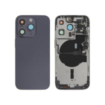 Vitre Arrière Complete Violet Intense iPhone 14 Pro - Sans Logo