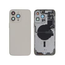 Vitre Arrière Complete Or iPhone 14 Pro Max - Sans Logo