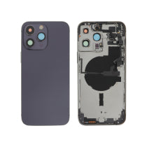 Vitre Arrière Complete Violet Intense iPhone 14 Pro Max - Sans Logo