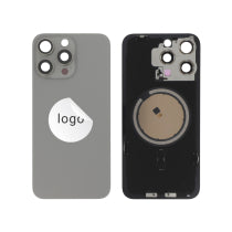 Vitre Arrière Titane Naturel iPhone 15 Pro Max