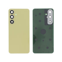 Vitre Arrière Jaune Galaxy S24 FE - S721B - Sans Logo