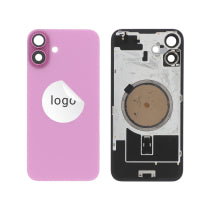 Vitre Arrière Rose iPhone 16+